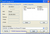 MacIP Change screenshot